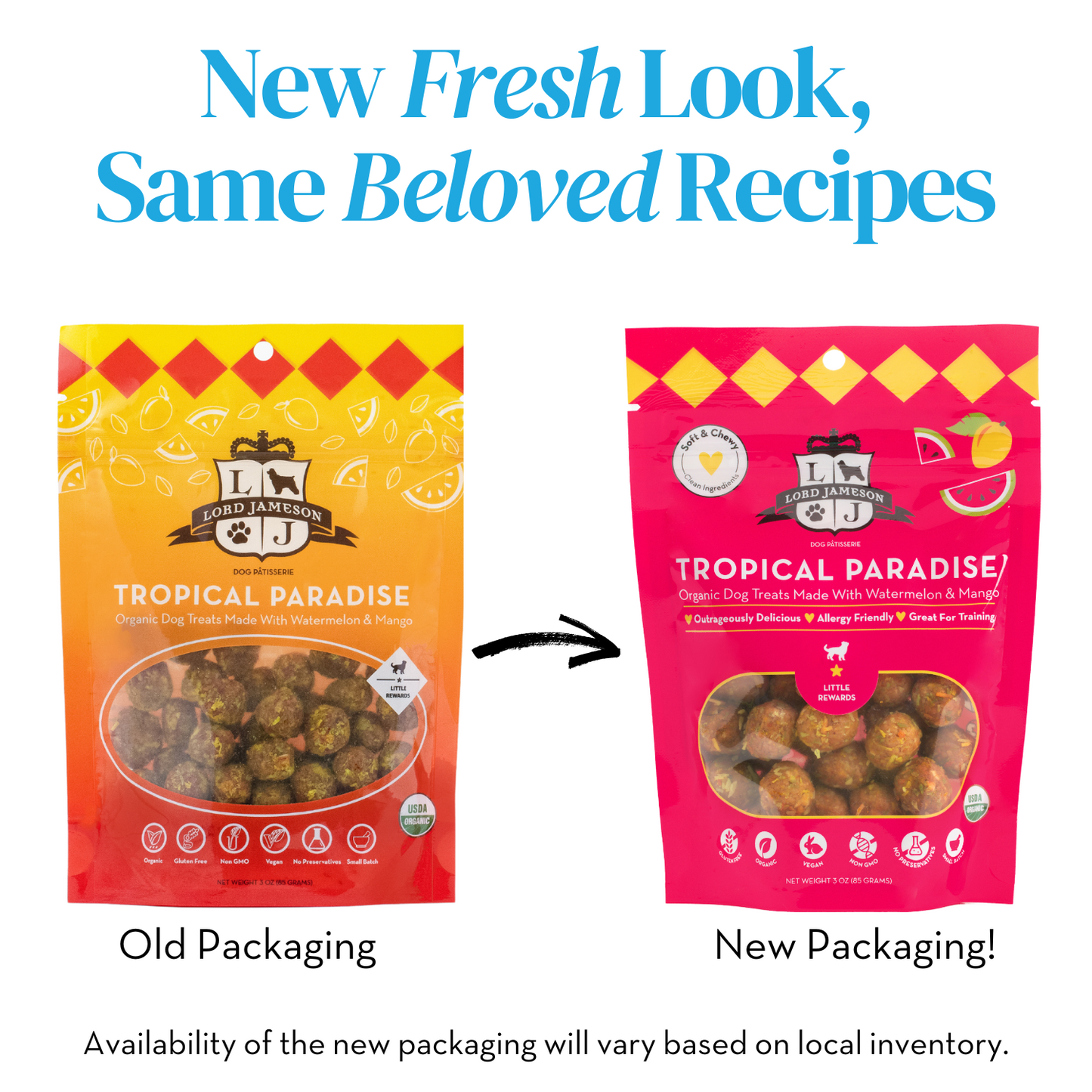Tropical Paradise Organic Dog Treats