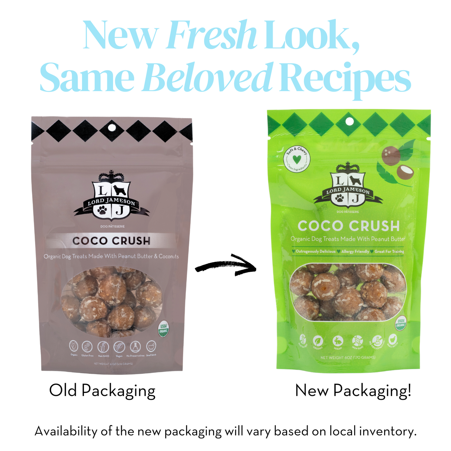 Coco Crush Organic Dog Treats