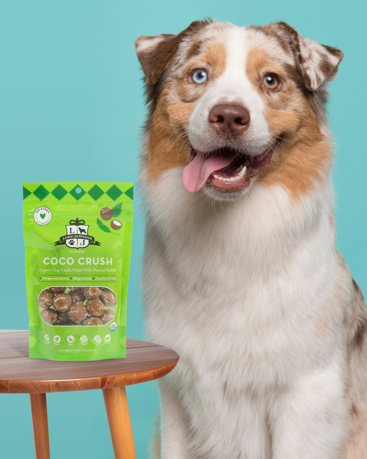 Coco Crush Organic Dog Treats