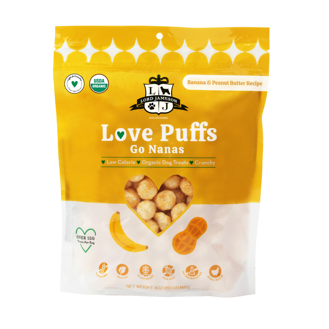 WHOLESALE Go Nanas Organic Dog Treats - Lord Jameson Organic Dog Treats