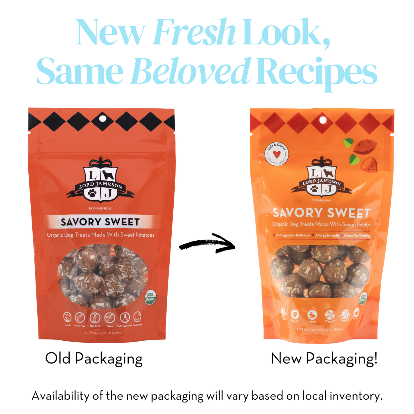Savory Sweet Organic Dog Treats