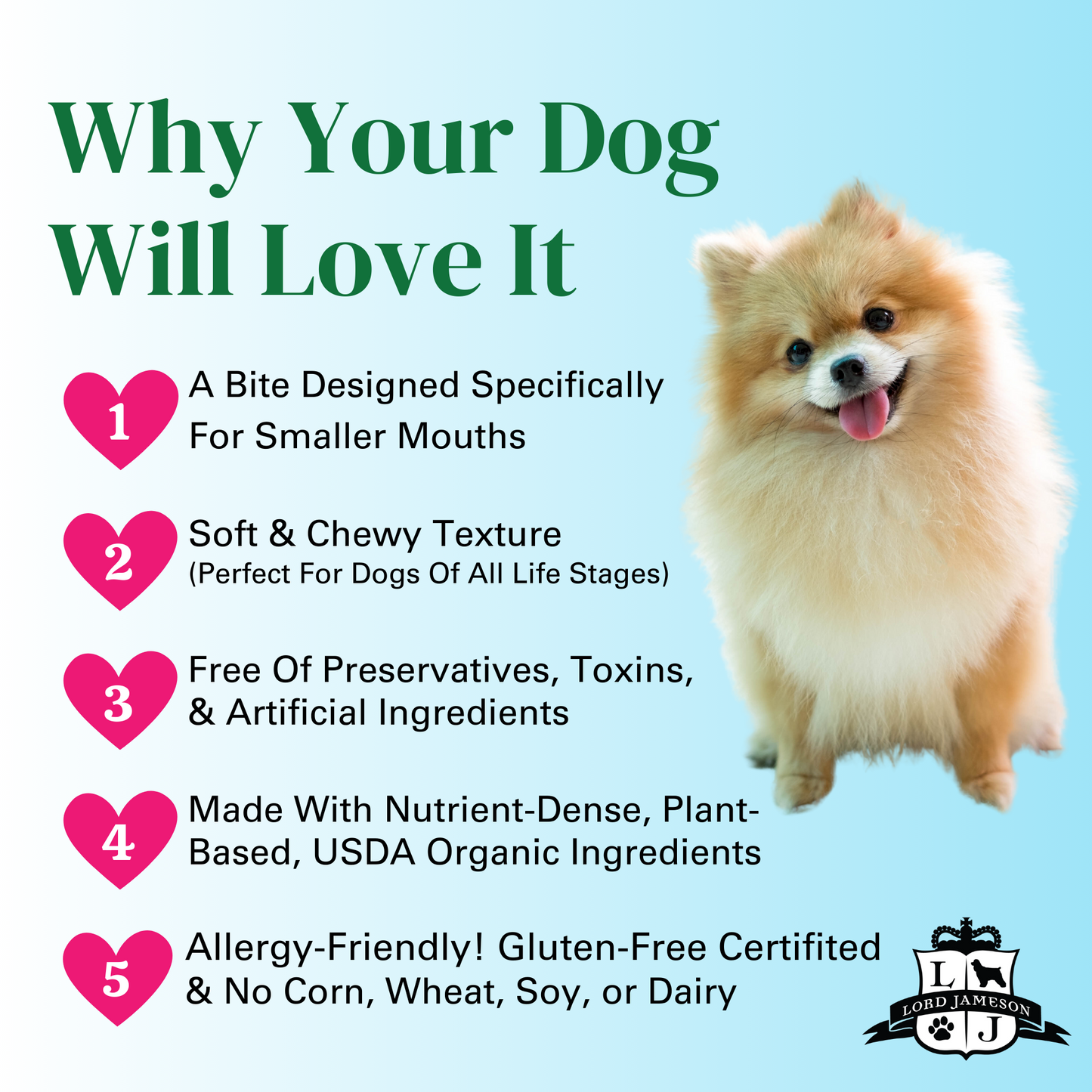 Confetti Cake Organic Dog Treats