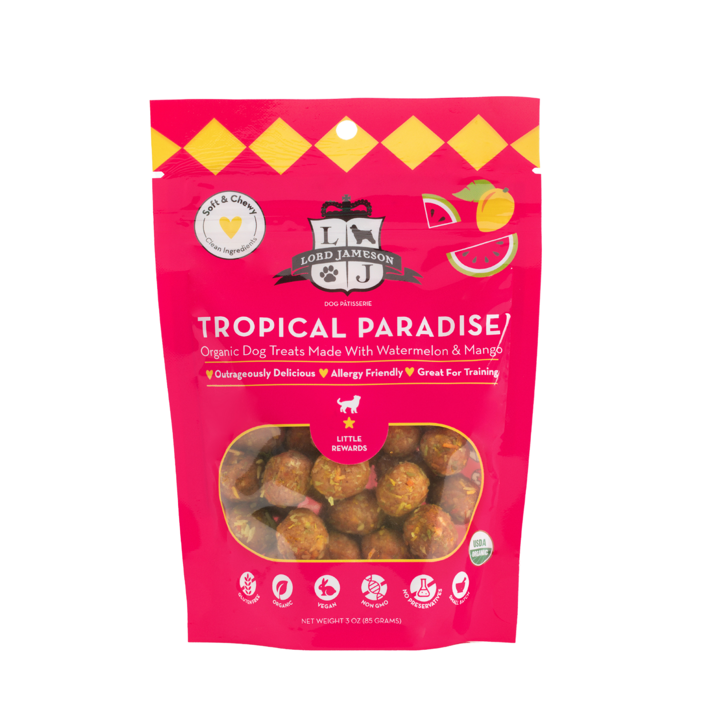 Tropical Paradise Organic Dog Treats