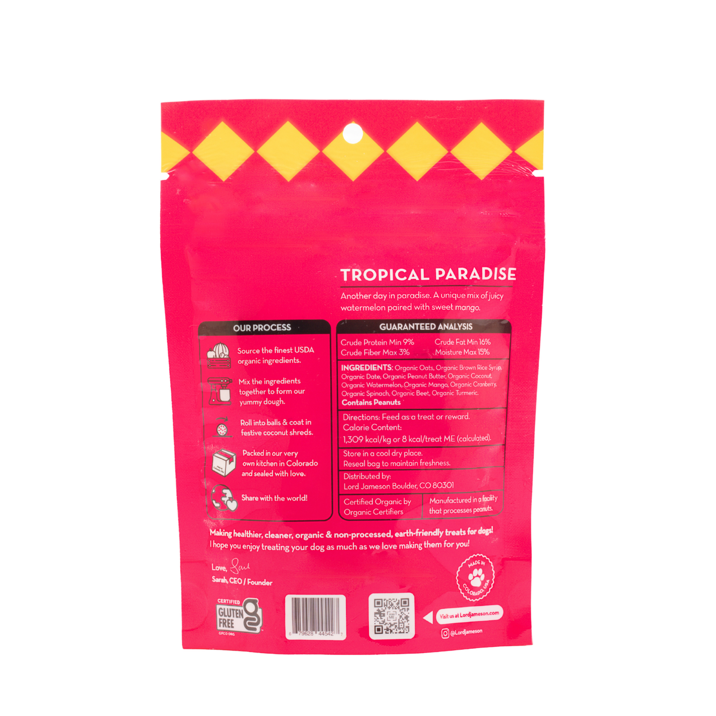 Tropical Paradise Organic Dog Treats