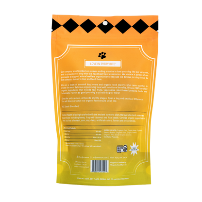 WHOLESALE Golden Health Organic Dog Treats | Overall Wellness - Lord Jameson Organic Dog Treats 