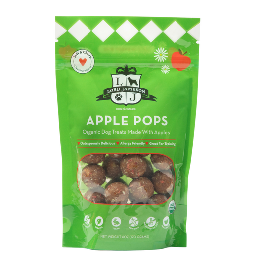 Apple Pops Organic Dog Treats