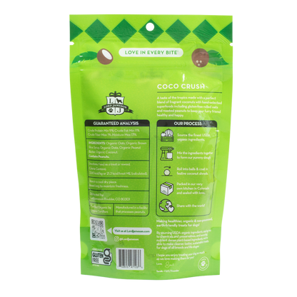 Coco Crush Organic Dog Treats