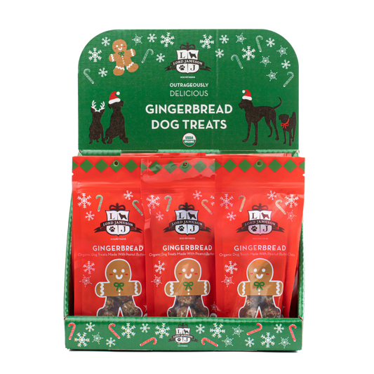 Gingerbread Pouch With Display Box / Set of 12 Units