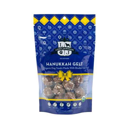 Hanukkah Gelt Organic Dog Treats