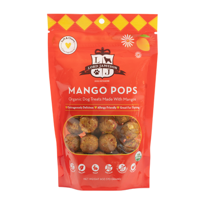 Mango Pops Organic Dog Treats