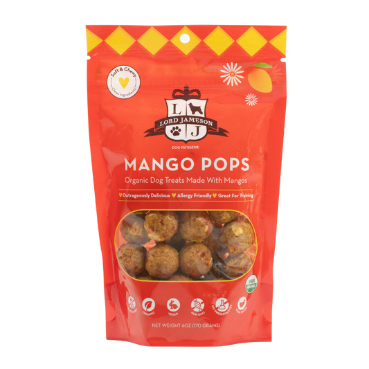 Mango Pops Organic Dog Treats