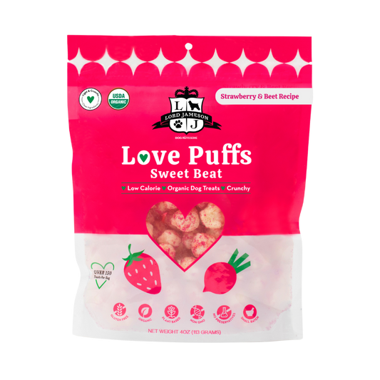 WHOLESALE Sweet Beat Organic Dog Treats - Lord Jameson Organic Dog Treats 