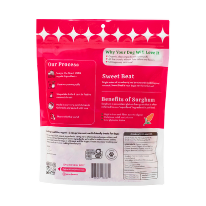 WHOLESALE Sweet Beat Organic Dog Treats - Lord Jameson Organic Dog Treats 