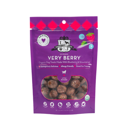 Very Berry Organic Dog Treats