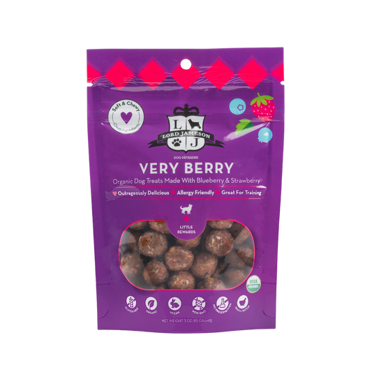 Very Berry Organic Dog Treats