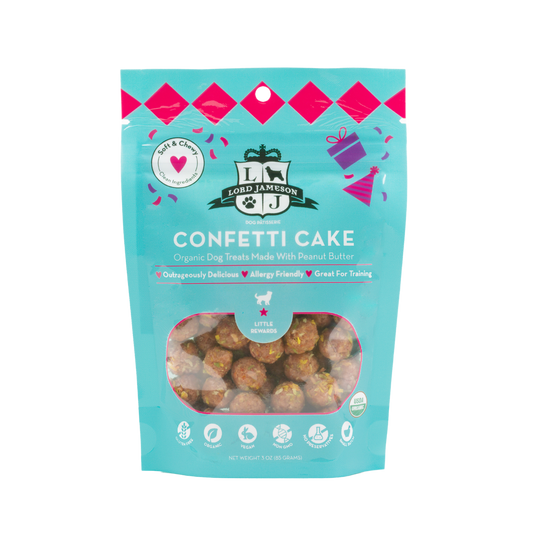 Confetti Cake Organic Dog Treats