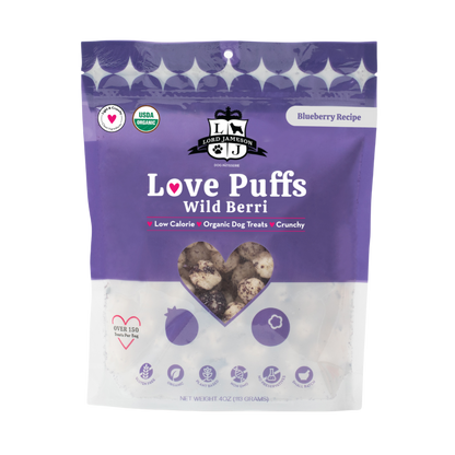 WHOLESALE Wild Berri Organic Dog Treats - Lord Jameson Organic Dog Treats 
