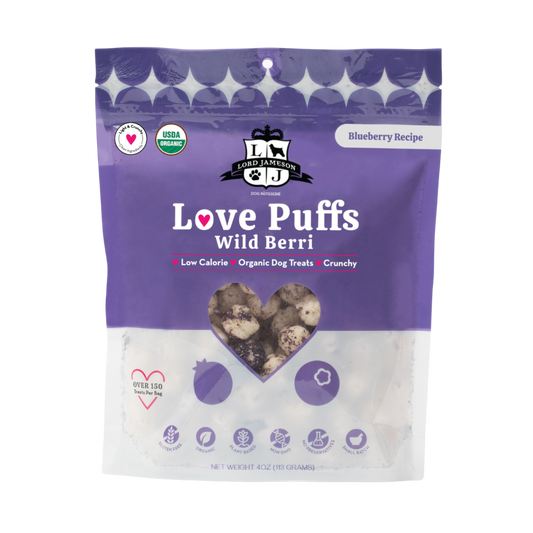 WHOLESALE Wild Berri Organic Dog Treats - Lord Jameson Organic Dog Treats 
